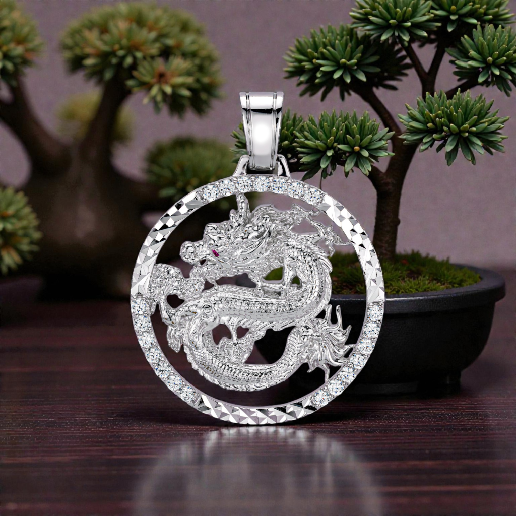 Dragon Medallion Pendant
