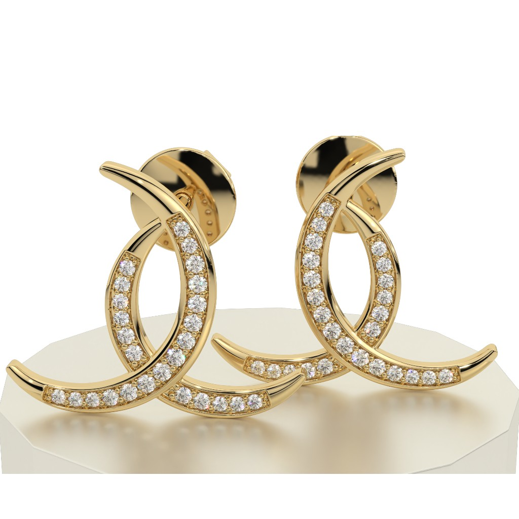 Criss-Cross Earrings