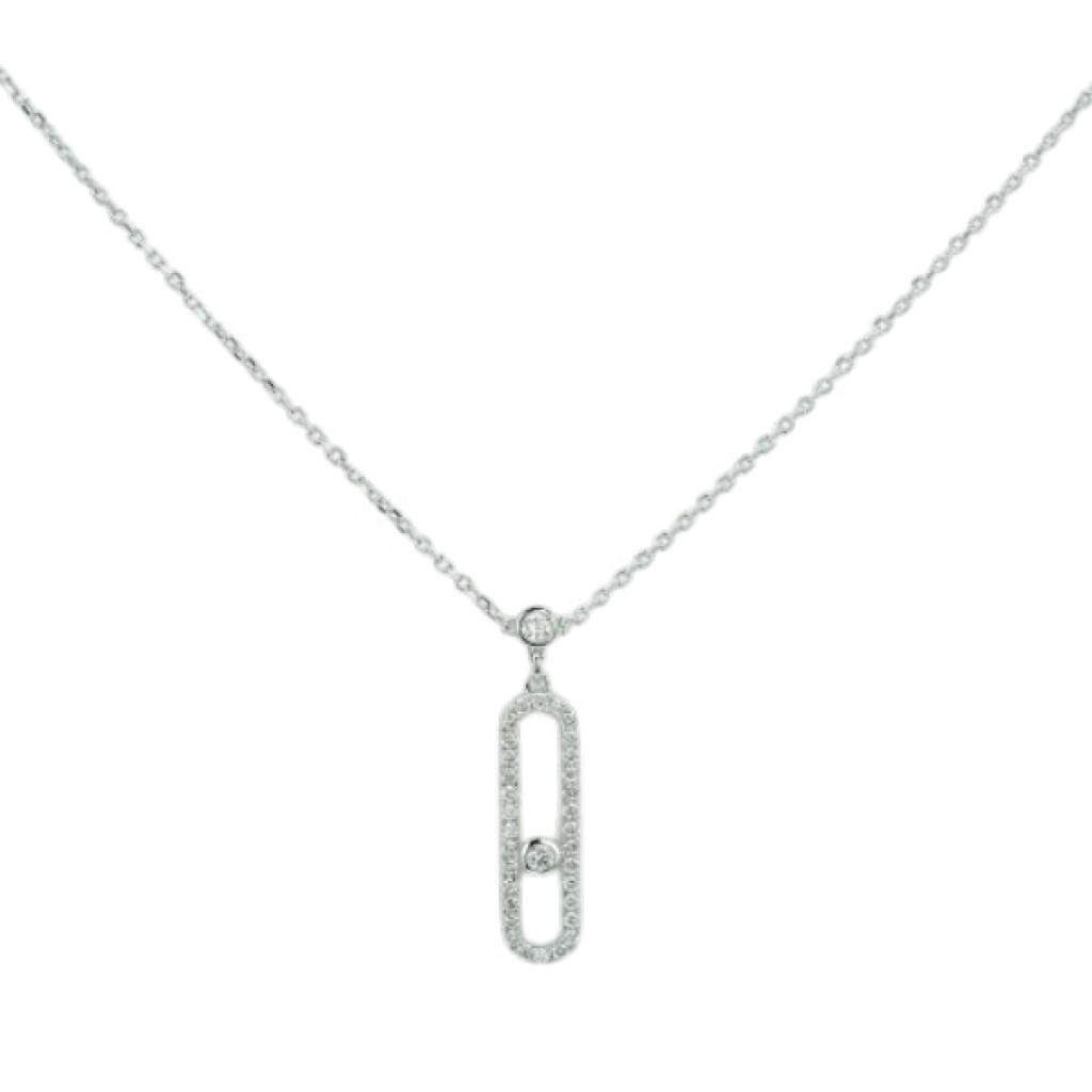Infinity Link Diamond Necklace
