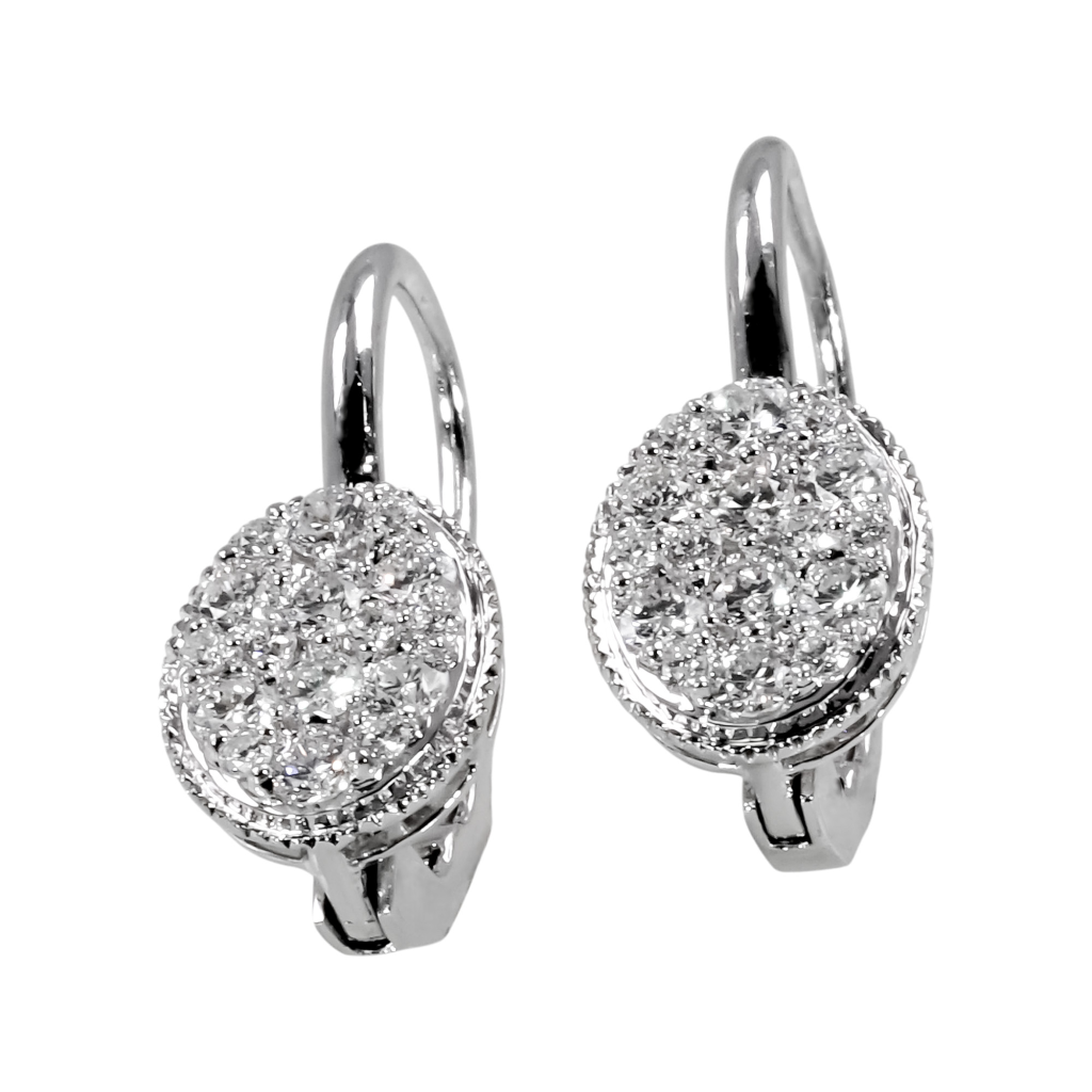 Gilded Sparkle Hoops