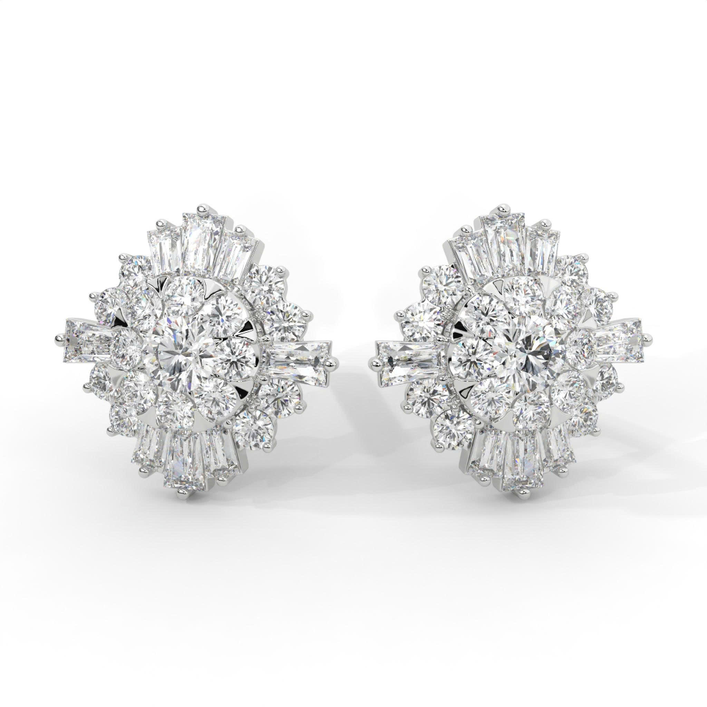 Radiant Aurora Cluster Studs