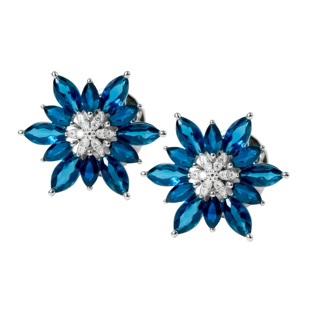 Aurora Sapphire Studs