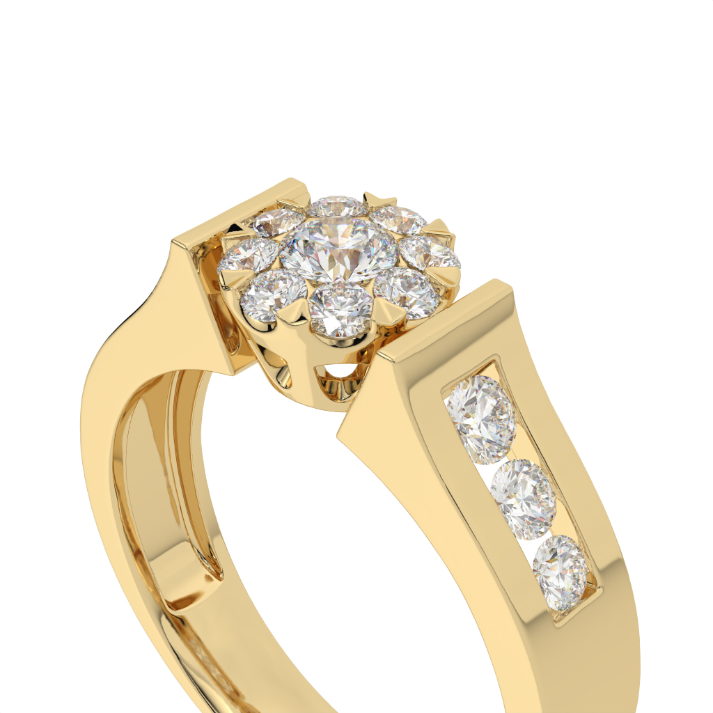Daisy Halo Ring