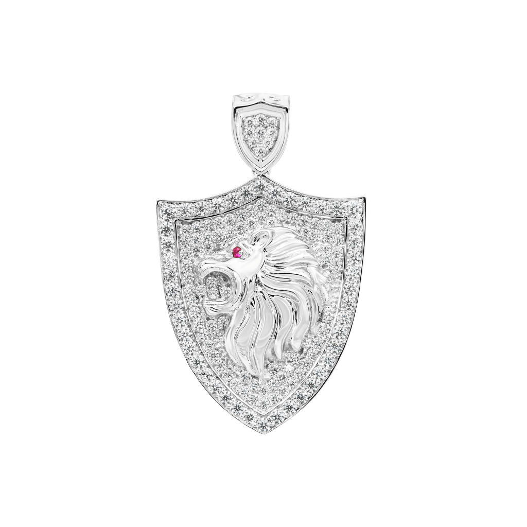 Lion Medallion Pendant