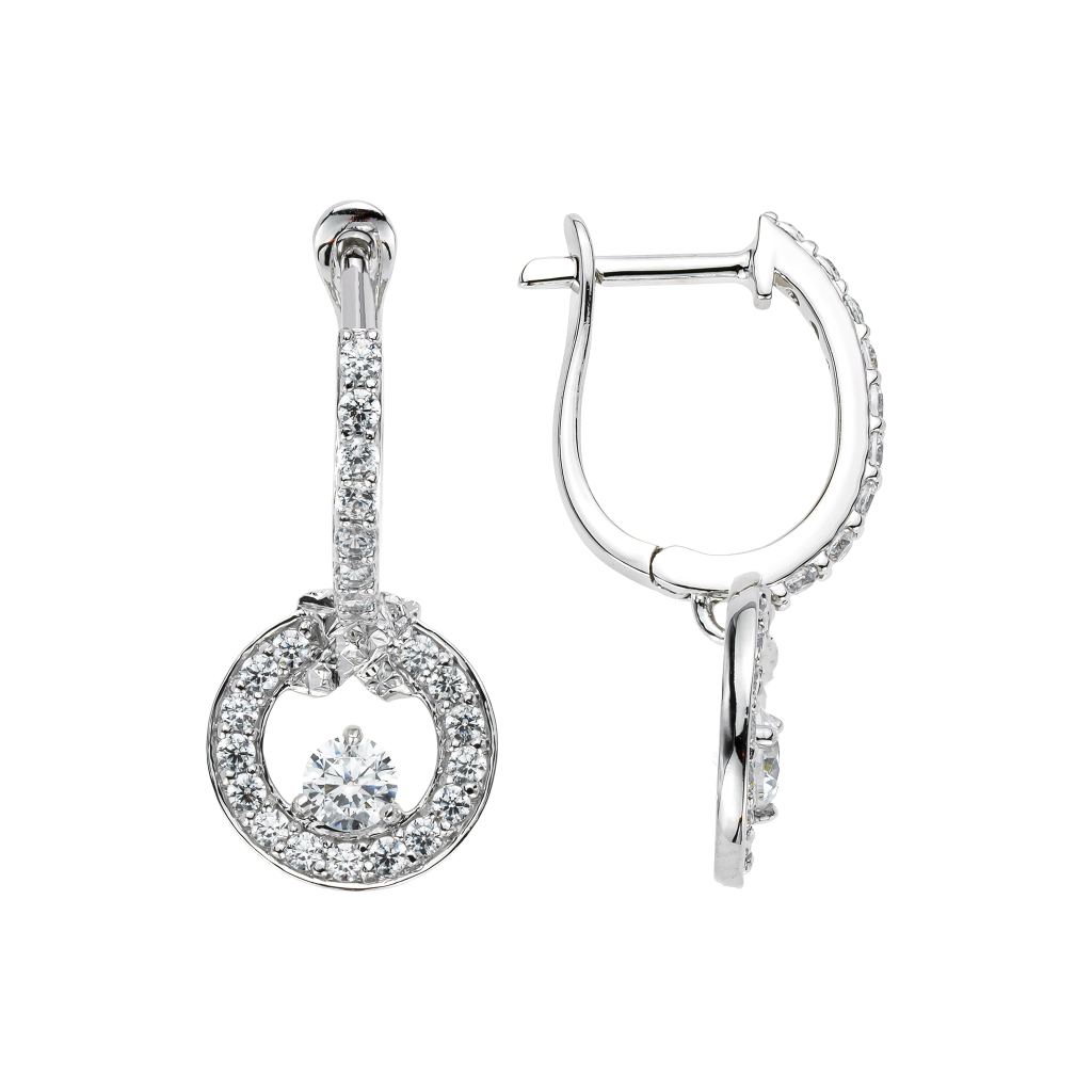 Diamond Drop Earrings