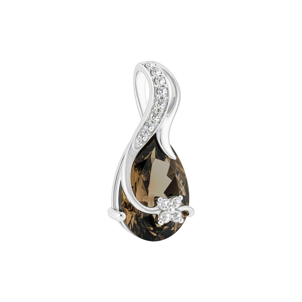 Diamond Smokey Pendant