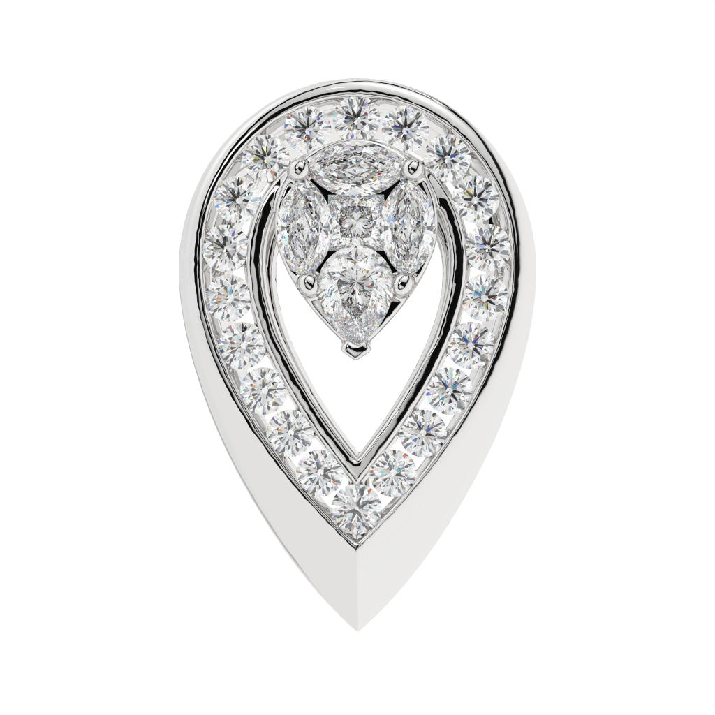 Inverted Teadrop Cluster pendant