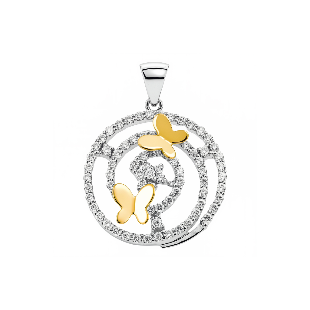 Butterfly Bloom pendant