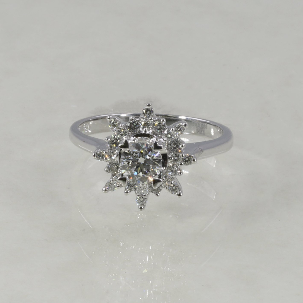 Snow Flower Ring