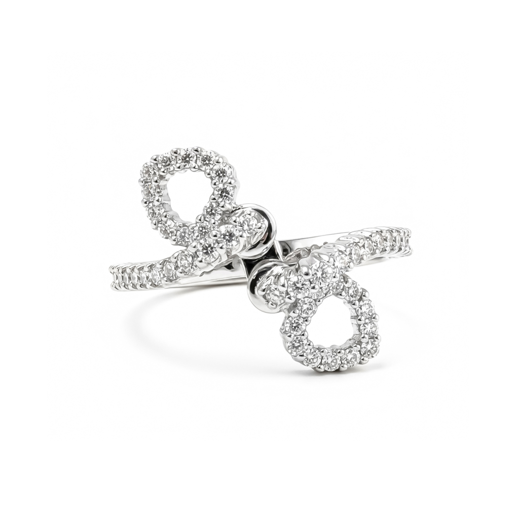 Modern Twist Duo Ring