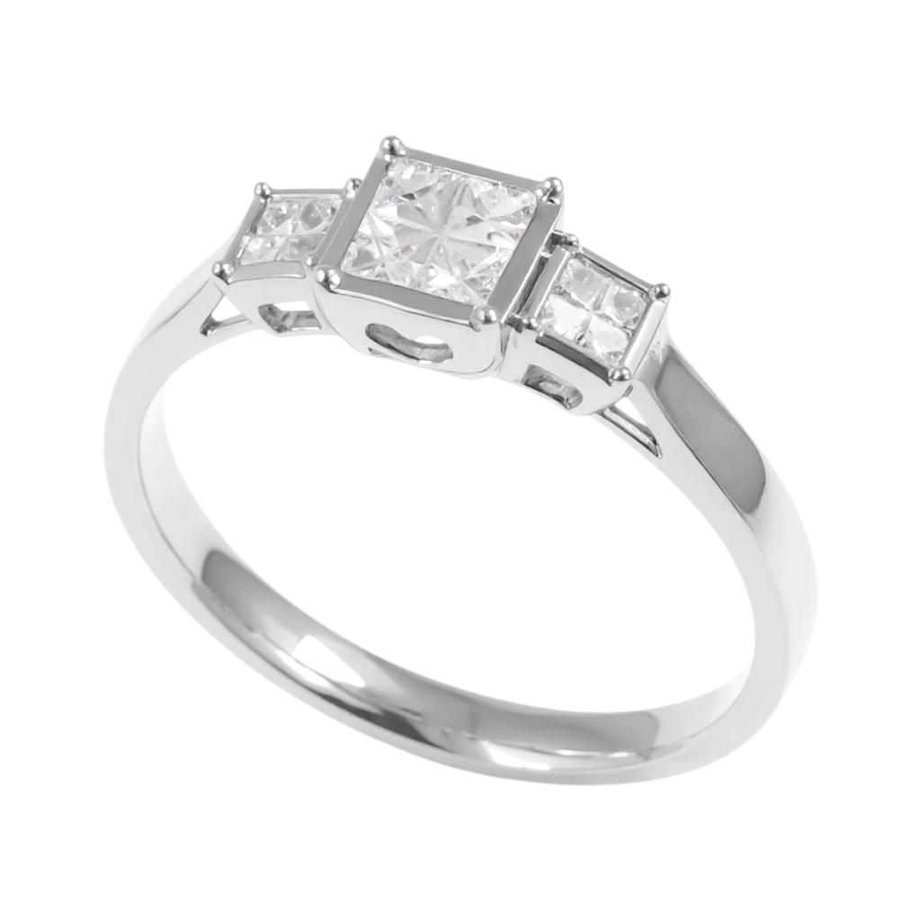Eternal Square Lumière Ring