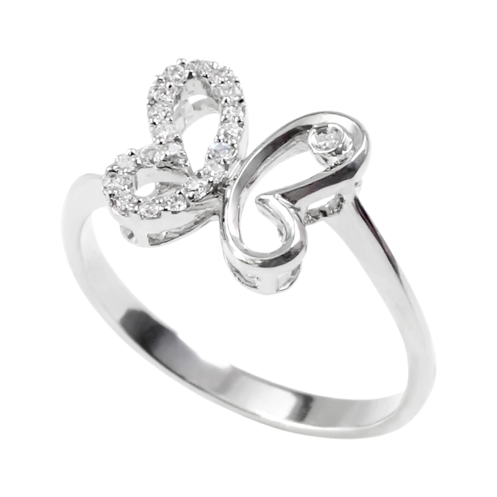 Open Butterfly Ring