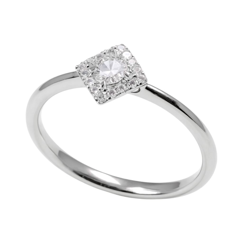 Simlple Diamond Ring