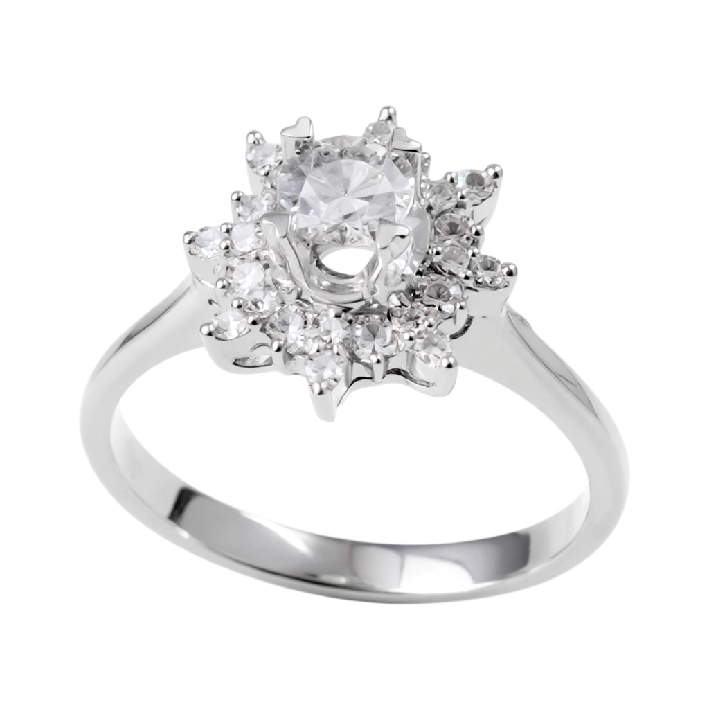 Snow Flower Ring