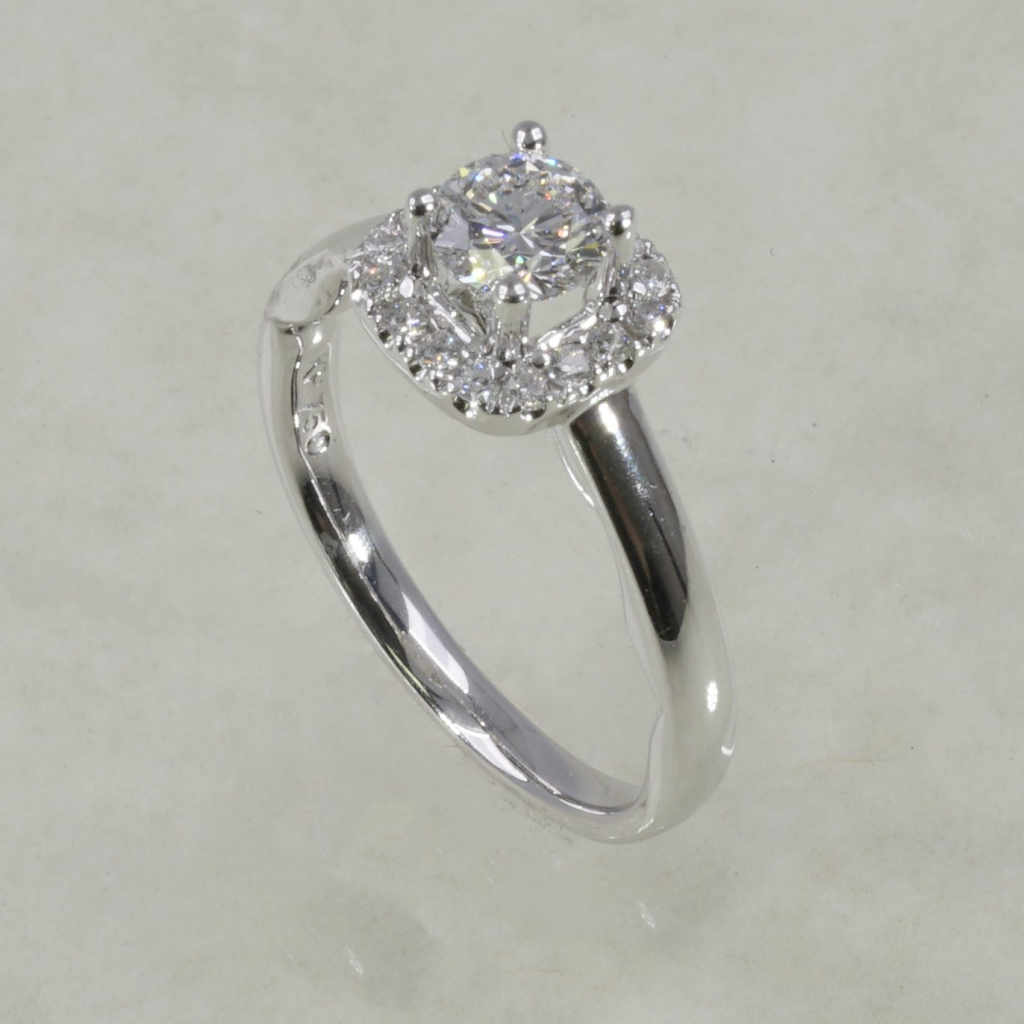 Square Halo Ring